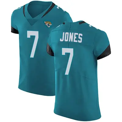 Men's Elite Zay Jones Jacksonville Jaguars Teal Vapor Untouchable Alternate Jersey