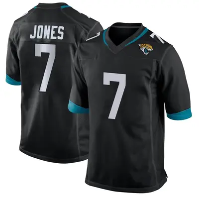 Men's Game Zay Jones Jacksonville Jaguars Black Jersey