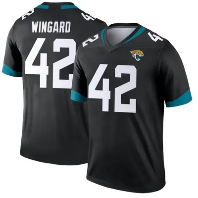 Men's Legend Andrew Wingard Jacksonville Jaguars Black Jersey