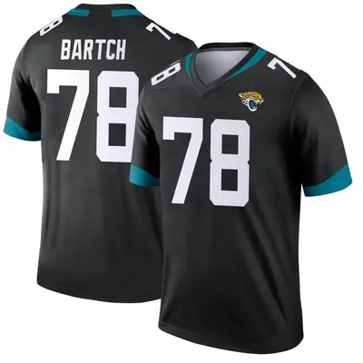 Men's Legend Ben Bartch Jacksonville Jaguars Black Jersey