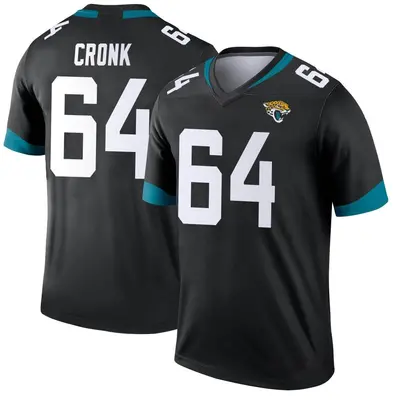 Men's Legend Coy Cronk Jacksonville Jaguars Black Jersey