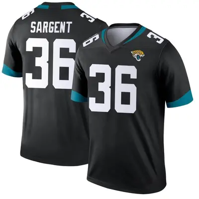 Men's Legend Mekhi Sargent Jacksonville Jaguars Black Jersey