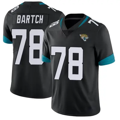 Men's Limited Ben Bartch Jacksonville Jaguars Black Vapor Untouchable Jersey
