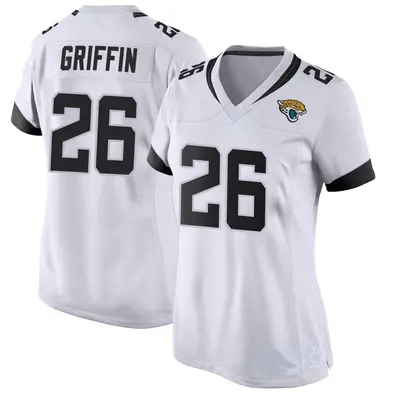 Women's Game Shaquill Griffin Jacksonville Jaguars White Jersey