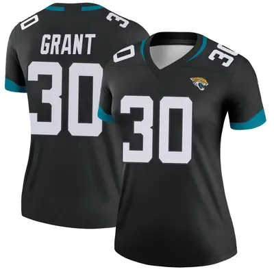 Women's Legend Corey Grant Jacksonville Jaguars Black Jersey