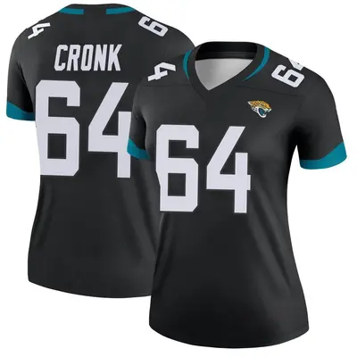Women's Legend Coy Cronk Jacksonville Jaguars Black Jersey