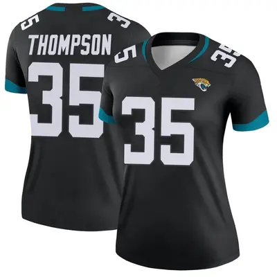 Women's Legend Deionte Thompson Jacksonville Jaguars Black Jersey