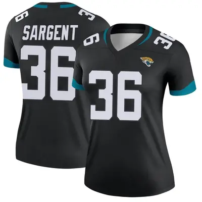 Women's Legend Mekhi Sargent Jacksonville Jaguars Black Jersey