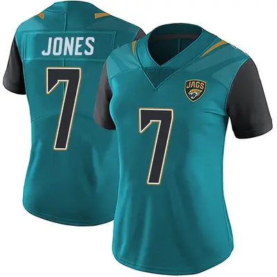 Women's Limited Zay Jones Jacksonville Jaguars Teal Vapor Untouchable Team Color Jersey