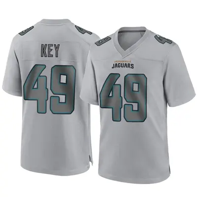 Youth Game Arden Key Jacksonville Jaguars Gray Atmosphere Fashion Jersey
