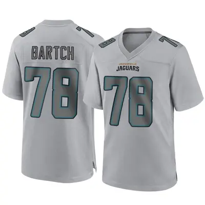 Youth Game Ben Bartch Jacksonville Jaguars Gray Atmosphere Fashion Jersey