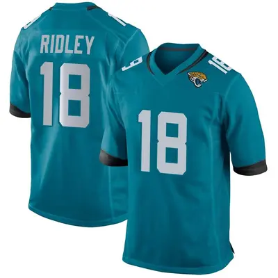 Youth Game Calvin Ridley Jacksonville Jaguars Teal Jersey