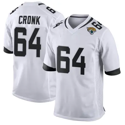 Youth Game Coy Cronk Jacksonville Jaguars White Jersey