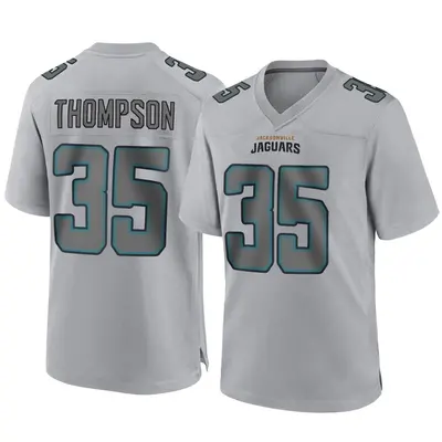 Youth Game Deionte Thompson Jacksonville Jaguars Gray Atmosphere Fashion Jersey