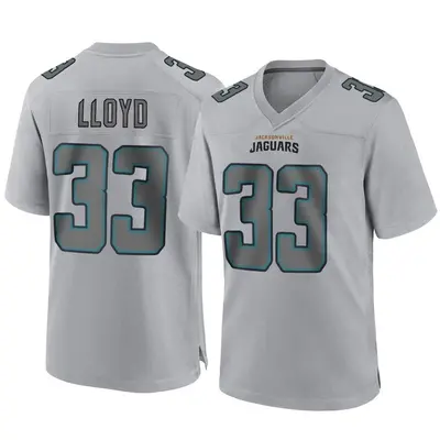 Youth Game Devin Lloyd Jacksonville Jaguars Gray Atmosphere Fashion Jersey