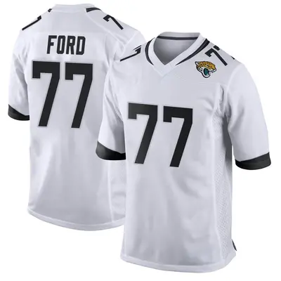 Youth Game Nick Ford Jacksonville Jaguars White Jersey