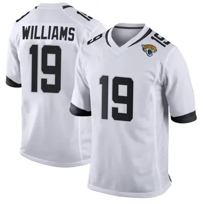 Youth Game Seth Williams Jacksonville Jaguars White Jersey