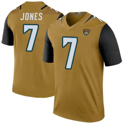 Youth Legend Zay Jones Jacksonville Jaguars Gold Color Rush Bold Jersey