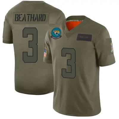Youth Limited C.J. Beathard Jacksonville Jaguars Camo 2019 Salute to Service Jersey