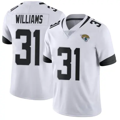 Youth Limited Darious Williams Jacksonville Jaguars White Vapor Untouchable Jersey