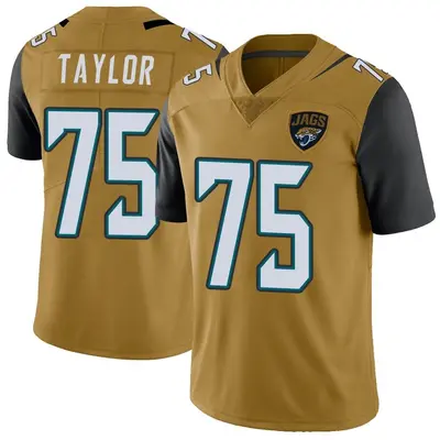Youth Limited Jawaan Taylor Jacksonville Jaguars Gold Color Rush Vapor Untouchable Jersey