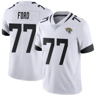 Youth Limited Nick Ford Jacksonville Jaguars White Vapor Untouchable Jersey