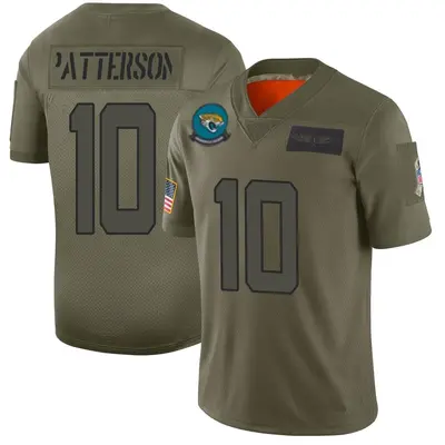 Youth Limited Riley Patterson Jacksonville Jaguars Camo 2019 Salute to Service Jersey