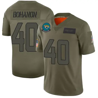 Youth Limited Tommy Bohanon Jacksonville Jaguars Camo 2019 Salute to Service Jersey