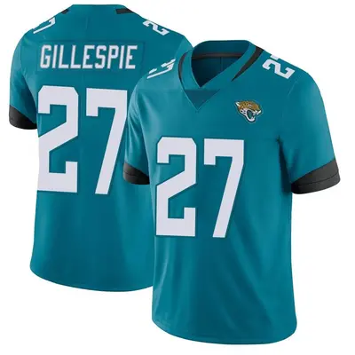 Youth Limited Tyree Gillespie Jacksonville Jaguars Teal Vapor Untouchable Jersey